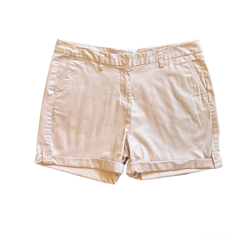 Cleo Petites blush pink casual chino shorts size 10